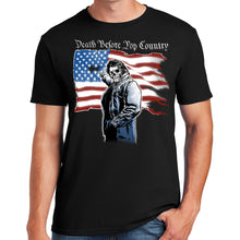 Load image into Gallery viewer, Old Glory | Death Before Pop Country Tee | Classic Country Inspired Zombies
