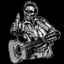 Load image into Gallery viewer, Finger of Fire | Death Before Pop Country Tee | Classic Country Inspired Zombies