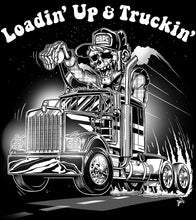 Load image into Gallery viewer, Loadin' Up and Truckin' | Death Before Pop Country | Classic Country Inspired Shirts