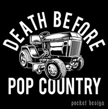 Load image into Gallery viewer, Death Before Pop Country &quot;Tennessee Whiskey Drinker!&quot; | Classic Country Music Black T-Shirt