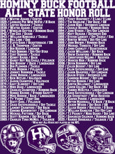 Load image into Gallery viewer, Hominy Bucks All-State Players Tshirt / Hoodie