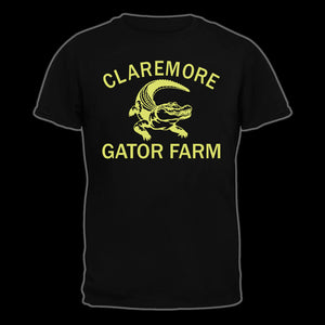Claremore Gator Farm by S Yotz T-shirts | Claremore Oklahoma