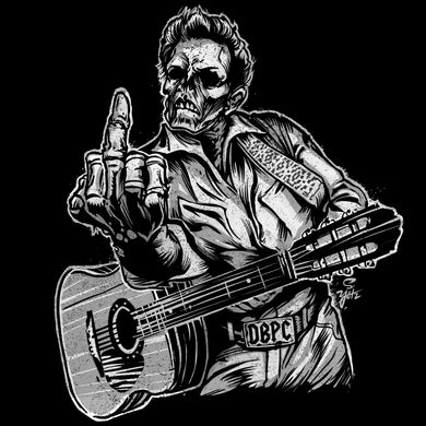 Finger of Fire | Death Before Pop Country Tee | Classic Country Inspired Zombies