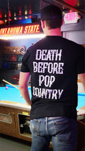 Load image into Gallery viewer, Might Mow, Might Not | Death Before Pop Country Tee | Classic Country Inspired Zombies