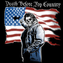Load image into Gallery viewer, Ragged American Flag - Death Before Pop Country