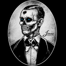 Load image into Gallery viewer, Old West Death Dealers Collection Jesse James &quot;Bank Robber&quot; | Death Before Pop Country | Ghost Town T-Shirt