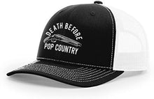 Load image into Gallery viewer, SHOTGUN CAP | ALL BLACK | XL | Death Before Pop Country