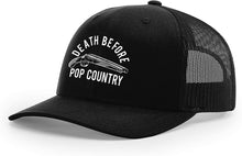 Load image into Gallery viewer, SHOTGUN CAP | ALL BLACK | XL | Death Before Pop Country