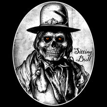 Load image into Gallery viewer, Old West Death Dealers Collection &quot;Sitting Bull&quot; &quot;Hunkpapa Lakota Chief&quot; | Death Before Pop Country Ghost Town T-Shirt