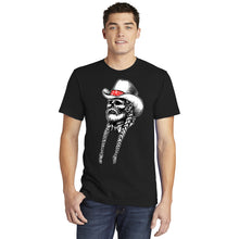 Load image into Gallery viewer, Outlaw Bandana Cowboy! Death Before Pop Country Classic Country inspired Tshirt! Men&#39;s and Women&#39;s styles available.