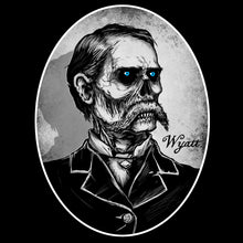 Load image into Gallery viewer, Old West Death Dealers Collection Wyatt Earp &quot;Tombstone Marshal&quot; | Death Before Pop Country | Ghost Town T-Shirt